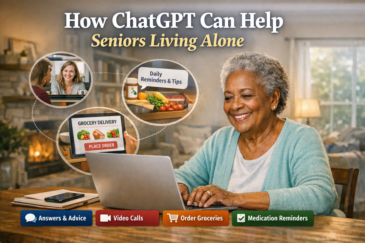 How ChatGPT Can Help Seniors Living Alone