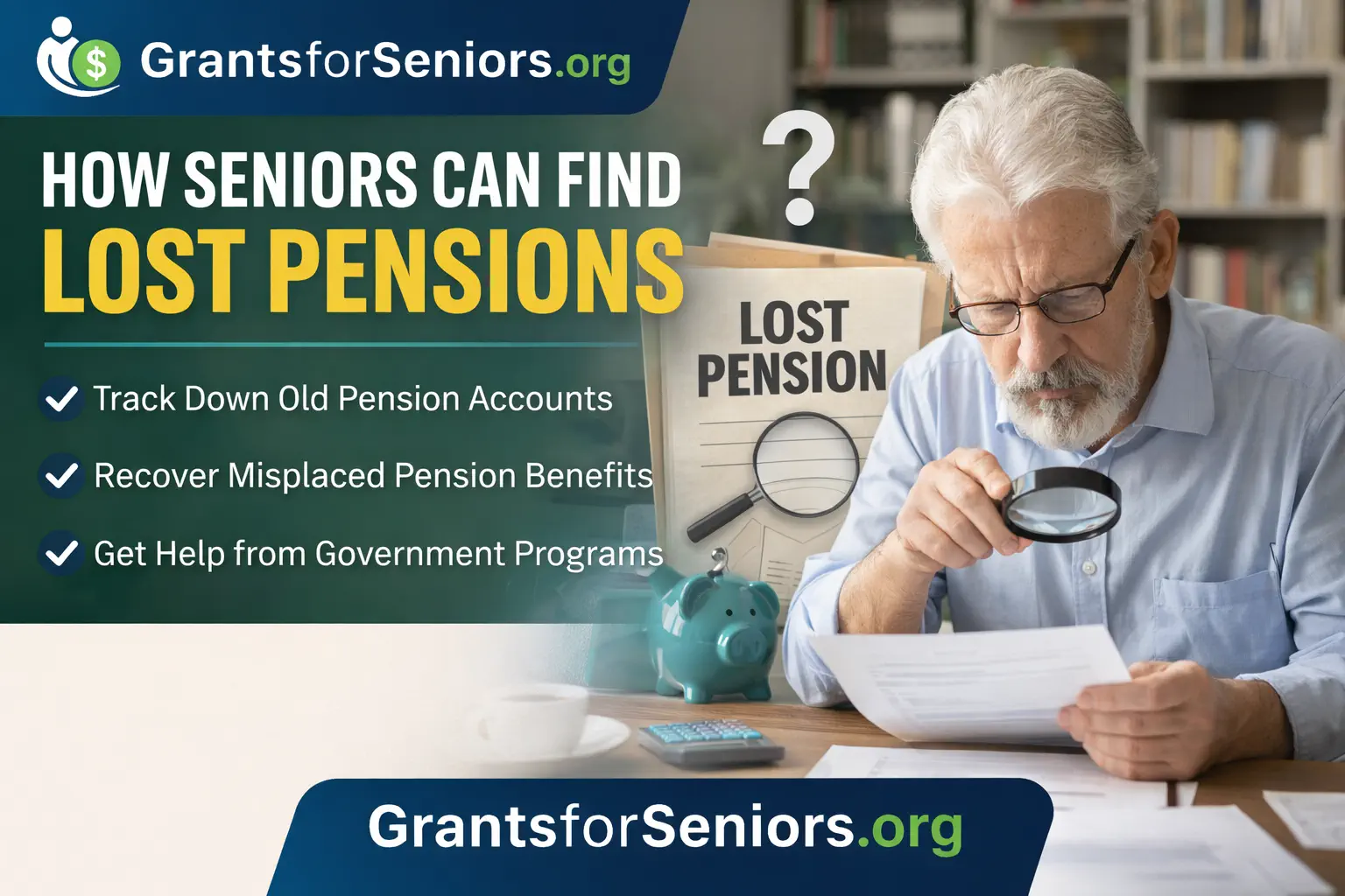 How Seniors Can Find Lost Pensions