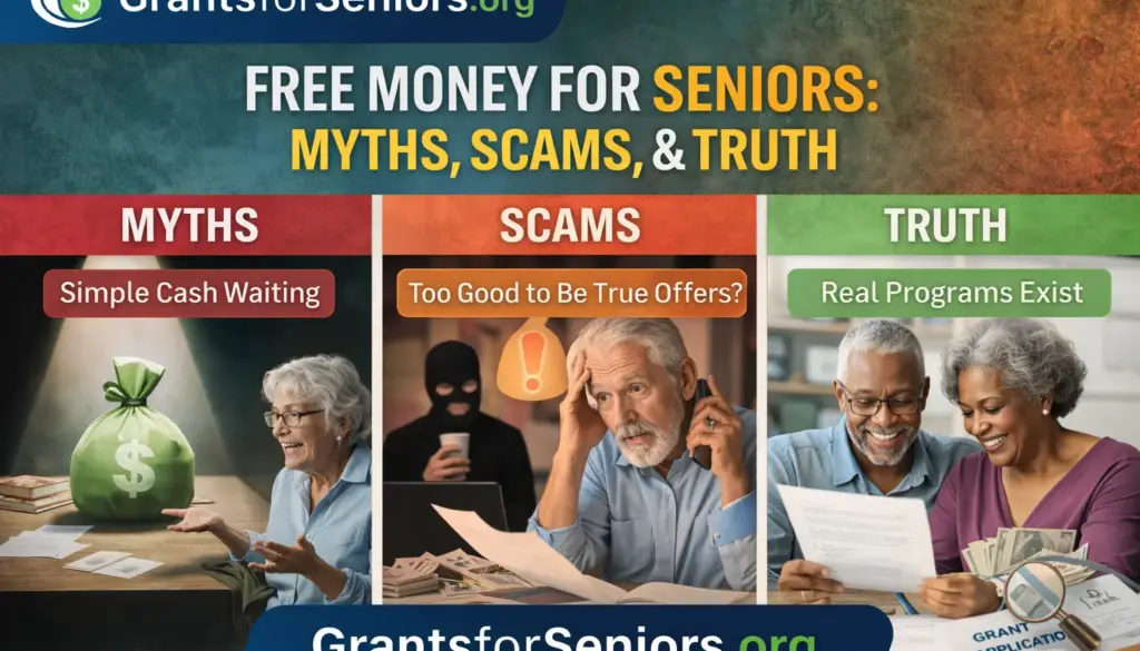 Is There Really Free Money for Seniors? Myths, Scams & Real Government Help