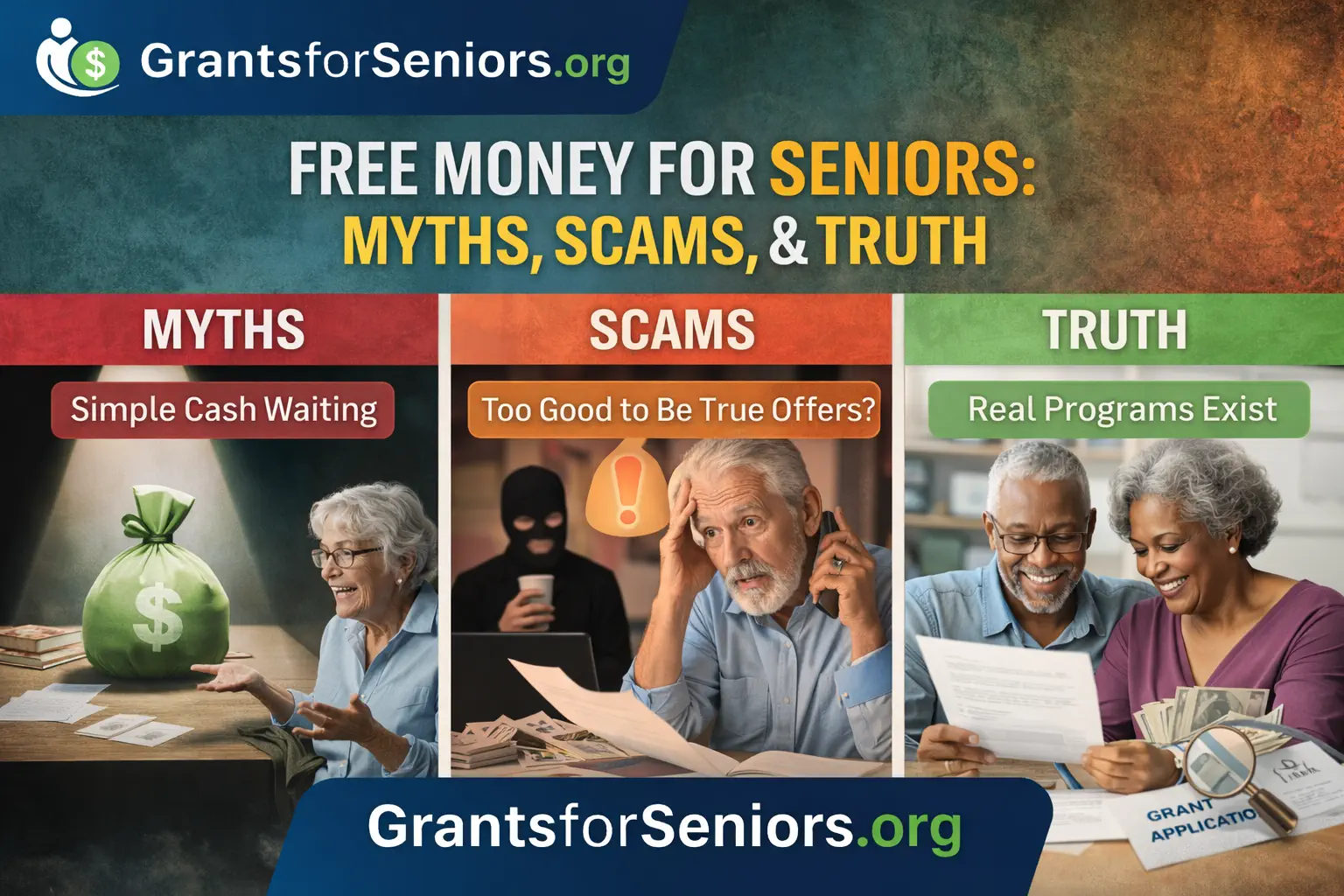 Is There Really Free Money for Seniors? Myths, Scams & Real Government Help