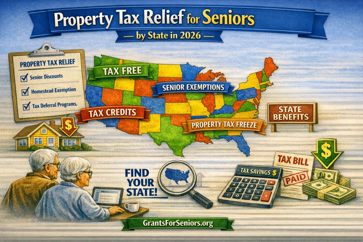 Property Tax Relief for Seniors by State