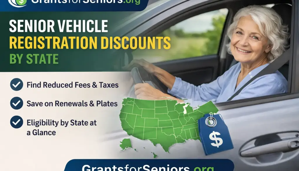 Senior Vehicle Registration Discounts and Tag Reductions by State