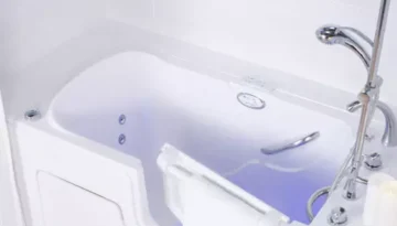 Walk-In Tub Shower Combo for Seniors